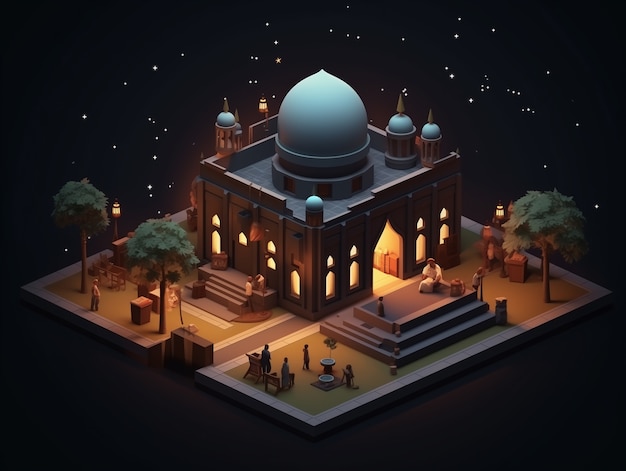 Bagaimana AR dan VR Mengubah Pengalaman Beribadah di Masjid? AR VR masjid